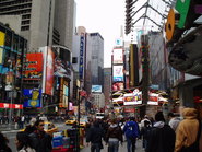 Time Square v plnej sile 