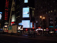 Time Square v noci 