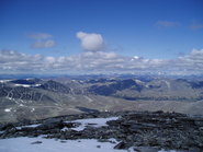 Výhľad smerom na Jotunheimen 