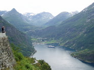 Geirangerfjord v plnej kráse 