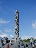 Najväčšia socha vo Vigeland Parku 